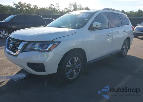 2017 Nissan Pathfinder Sv from USA, damaged, VIN 5N1DR2MN9HC636656